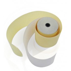 Carbonless 76 X 70mm Paper Rolls (2 Ply) Box 